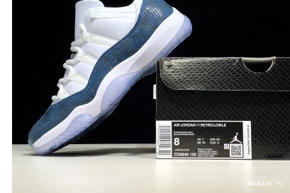 SNAKE - NAVY 11 RETRO (2019) LOW JORDAN 1215